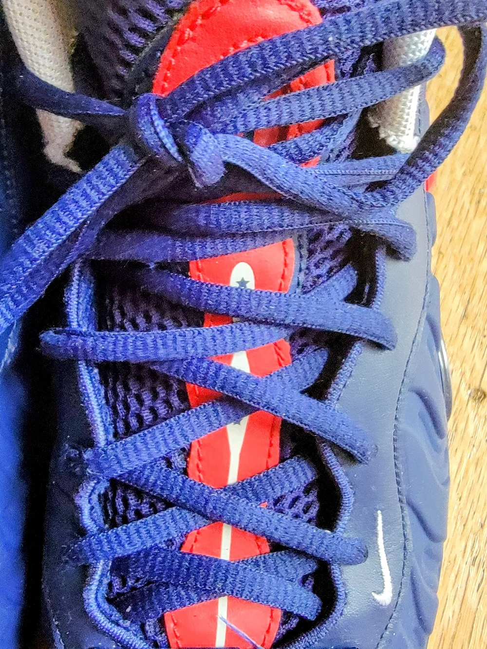Nike Air Foamposite One Sport Royal Blue Basketball Shoes Youth 6Y